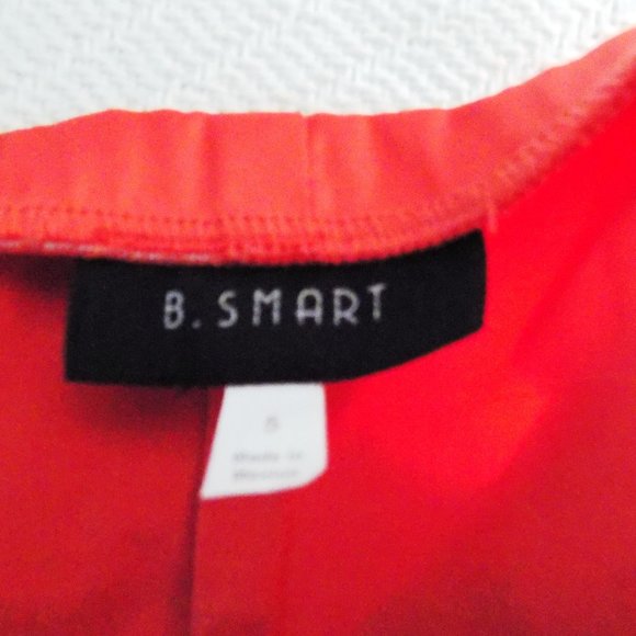 B.SMART Sexy Orange With silver Sequin Dress. - Picture 5 of 5